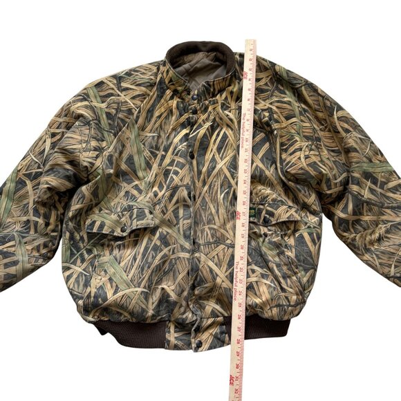 Herters Camouflage Hunting Jacket Waterfowl Style Size M Cotton & Nylon Blend - Picture 6 of 12